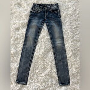 Miss Me Dark Wash Skinny Jeans
